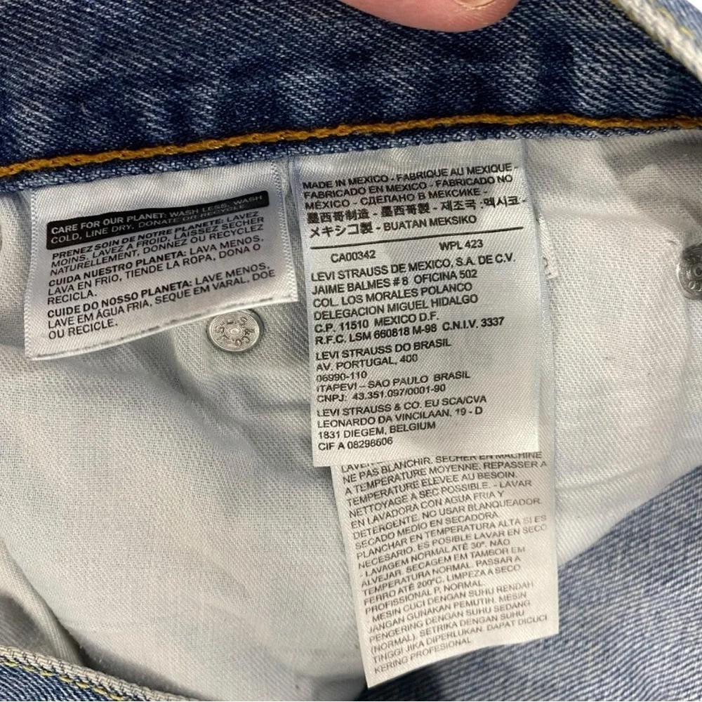 LEVI’S Men’s 560 Relaxed Blue Jeans Classic American Style sz 44 dad Jean baggy